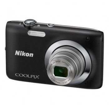 NIKON Coolpix S2600 fekete 14MP digitális fényképezőgép 24 hónap Nikon szervizb fotó, illusztráció : VMA961E1