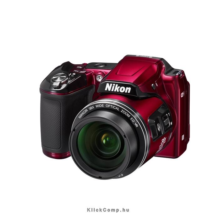 Fényképezőgép Nikon Coolpix L840 Vörös digitális fotó, illusztráció : VNA771E1