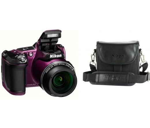 Digitális fényképezőgép Nikon Coolpix L840 + CS-P08 tok Szilva fotó, illusztráció : VNA772K001