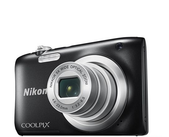 Nikon Coolpix A100 Fekete digitális fényképezőgép fotó, illusztráció : VNA971E1