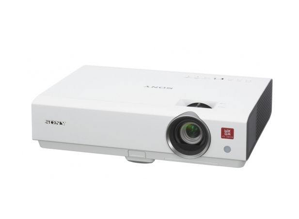 Sony hordozható projektor, 2600 lumen, WXGA, LAN, WIFI fotó, illusztráció : VPL-DW126