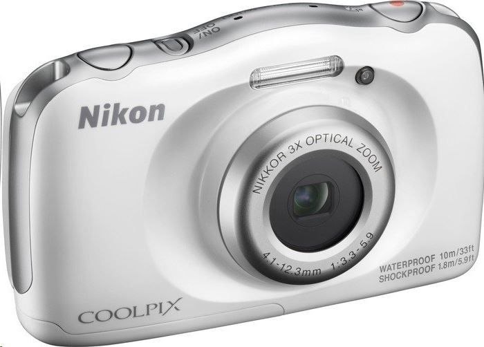 Digitális fényképezőgép Nikon Coolpix W100 Fehér fotó, illusztráció : VQA010E1
