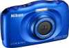 Digitális fényképezőgép Nikon Coolpix W100 Kék