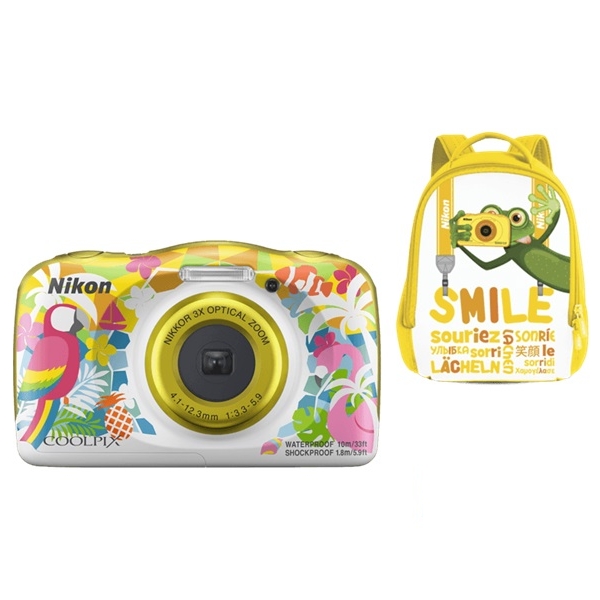 Nikon Coolpix W150 Hawaii digitális fényképezőgép hátizsák kit fotó, illusztráció : VQA114K001