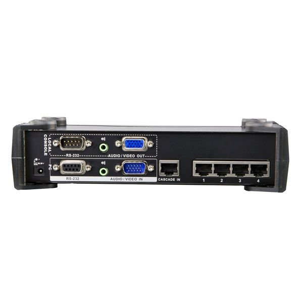 ATEN VanCryst Cat5 VGA Splitter +audio 4 portos VS1504T fotó, illusztráció : VS1504TA7G