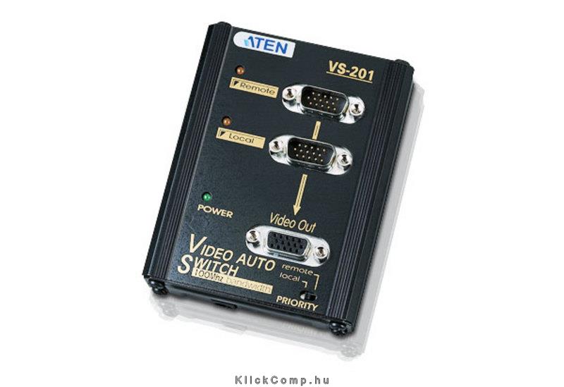 2 port video switch fotó, illusztráció : VS201-AT-G