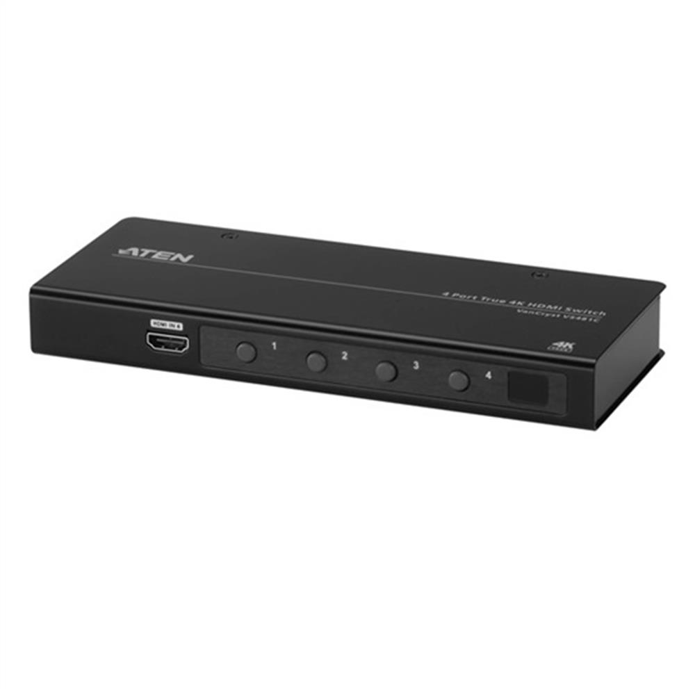 HDMI Switch 4 port 4K ATEN VanCryst VS481C fotó, illusztráció : VS481C-AT-G