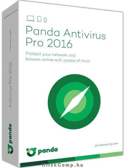 Panda Antivirus Pro 2016 HUN 1 Eszköz 1 év online vírusirtó szoftver fotó, illusztráció : W12AP16ESD1
