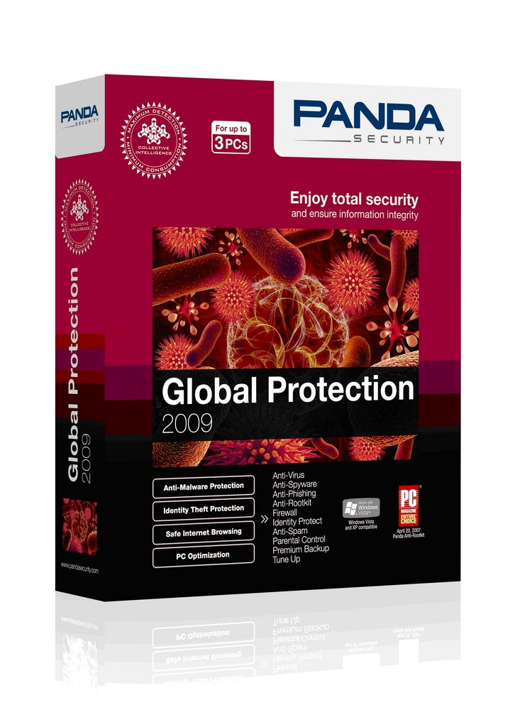 Global Protection 2009 online új regisztráció 1 számítógépen használható 1 év fotó, illusztráció : W12GD09ESD1