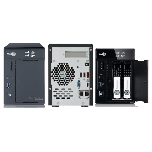 NAS 2 HDD hely 60GB SSD Thecus fotó, illusztráció : W2000