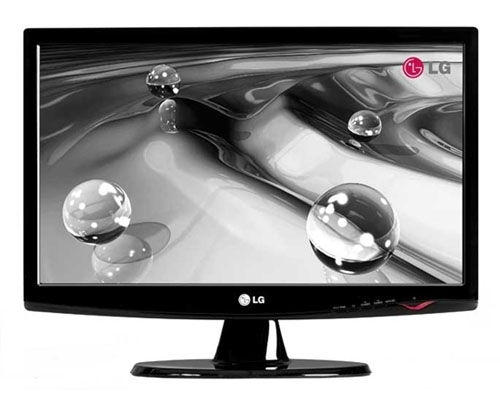 FullHD monitor, ffekete, 30000:1 c, DVI fotó, illusztráció : W2343T-PF