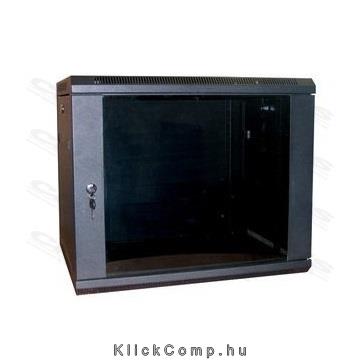 Fali rack szekrény 1R 9U 600X450 fotó, illusztráció : WBFP9.5SGB