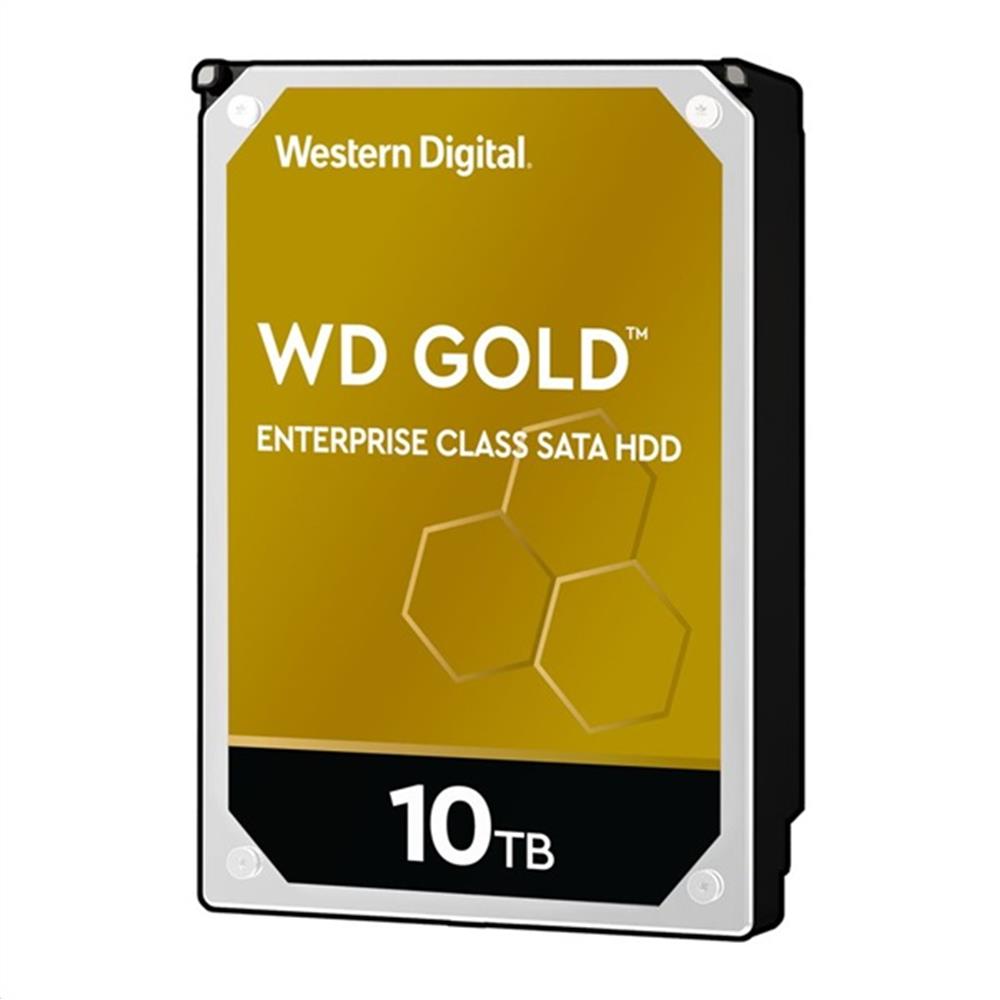 10TB 3.5  HDD SATA3 7200rpm 256MB puffer WD Gold széria fotó, illusztráció : WD102KRYZ