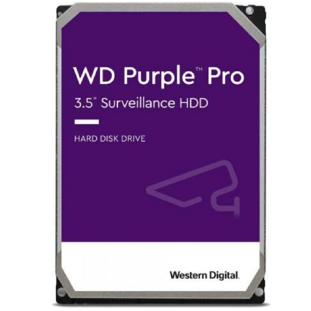 12TB 3.5  HDD SATA3 7200rpm 256 MB puffer WD Purple biztonságtechnikai rögzítők fotó, illusztráció : WD121PURP