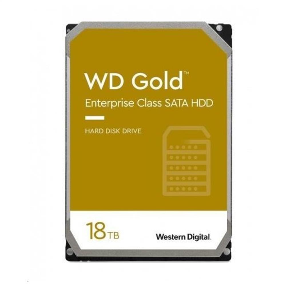 18TB 3,5  HDD SATA3 7200rpm 512MB WD Gold winchester fotó, illusztráció : WD181KRYZ