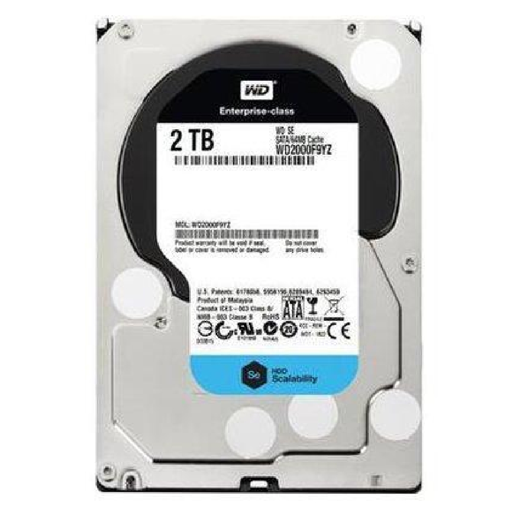 2TB 3,5  HDD SATA3 Western Digital Se fotó, illusztráció : WD2000F9YZREF