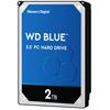 2TB 3,5" HDD SATA3 256MB 7200rpm Western Digital Blue WD20EZBX Technikai adatok