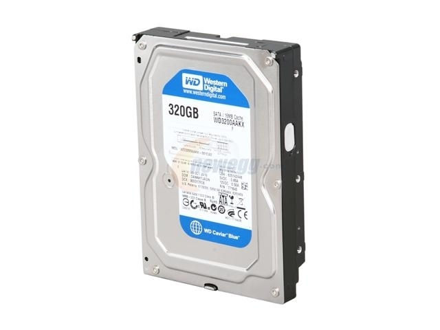 Blue 320GB HDD SATA3, 7200rpm, 16MB fotó, illusztráció : WD3200AAKX