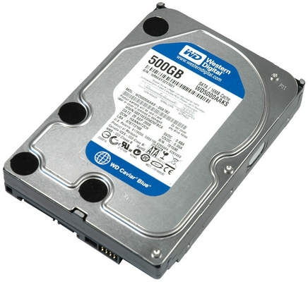 500GB 3,5  SATA-600 HDD Desktop Western Digital AV Green fotó, illusztráció : WD5000AUDX