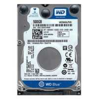 500GB 2,5" HDD 5400rpm 16MB Western Digital Scorpio Blue WD5000LPCX Technikai adatok