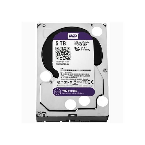 5TB 3,5  SATA-600 Western Digital Purple fotó, illusztráció : WD50PURX