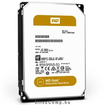 6TB 3,5  HDD SATA3 WD Gold  WD6002FRYZ fotó, illusztráció : WD6002FRYZ