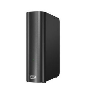 Western Digital 2TB MyBook Live 3,5 Külső HDD Gigabit Lan RJ45 Fekete fotó, illusztráció : WDBACG0020HCH-EESN