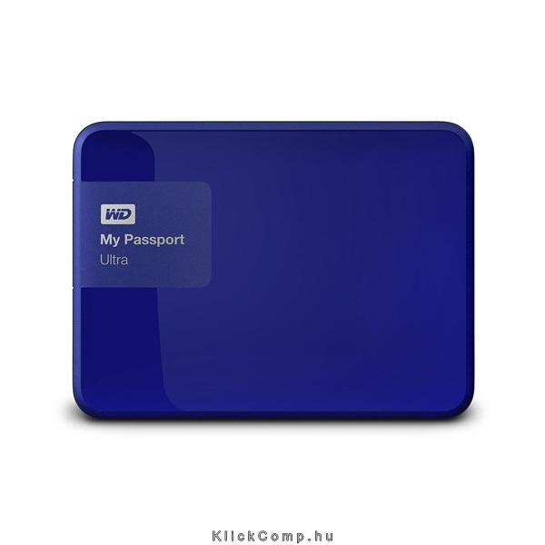 2TB Külső HDD 2,5  USB3.0 Kék Western Digital MyPassport Ultra fotó, illusztráció : WDBBKD0020BBL-EESN