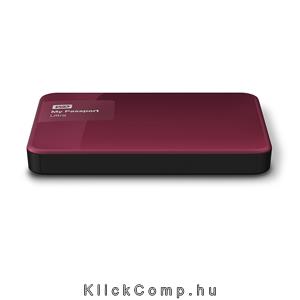 2TB külső HDD 2,5  WD My Passport Ultra Wild Berry fotó, illusztráció : WDBBKD0020BBY-EESN