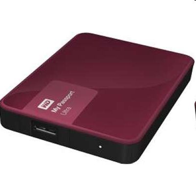 3TB külső HDD 2,5  USB3.0 piros Western Digital My Passport WDBBKD0030BBY winch fotó, illusztráció : WDBBKD0030BBY-EESN
