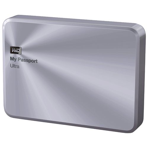 2TB külső HDD 2,5  Western Digital My Passport Ultra Metal ezüst fotó, illusztráció : WDBEZW0020BSL
