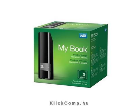 Western Digital 3TB MyBook Essential 3,5  Külső HDD USB3.0 Fekete fotó, illusztráció : WDBFJK0030HBK-EESN