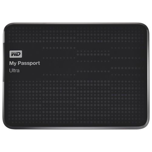 2TB külső HDD 2,5  Western Digital My Passport Ultra fekete fotó, illusztráció : WDBMWV0020BBK