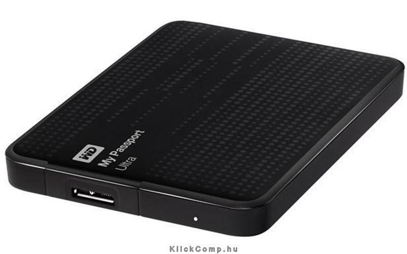 2TB Külső HDD 2,5  USB3.0 Western Digital MyPassport Ultra Fekete fotó, illusztráció : WDBMWV0020BBK-EESN
