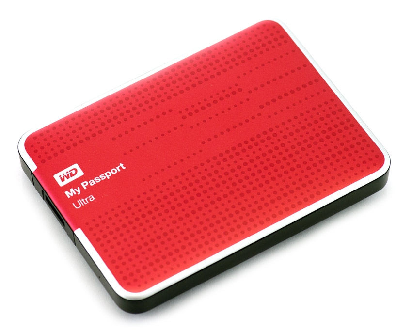 2TB külső HDD 2,5  Western Digital My Passport Ultra piros fotó, illusztráció : WDBMWV0020BRD
