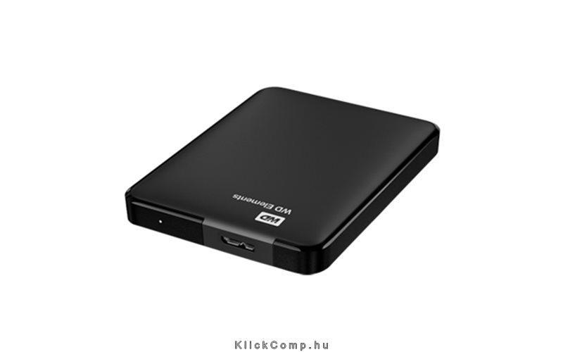 2TB Külső HDD 2,5  USB3.0 Western Digital Elements Portable Fekete fotó, illusztráció : WDBU6Y0020BBK-EESN