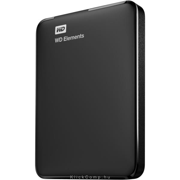 750GB külső HDD USB3.0 Black WD Elements fotó, illusztráció : WDBUZG7500ABK-EESN