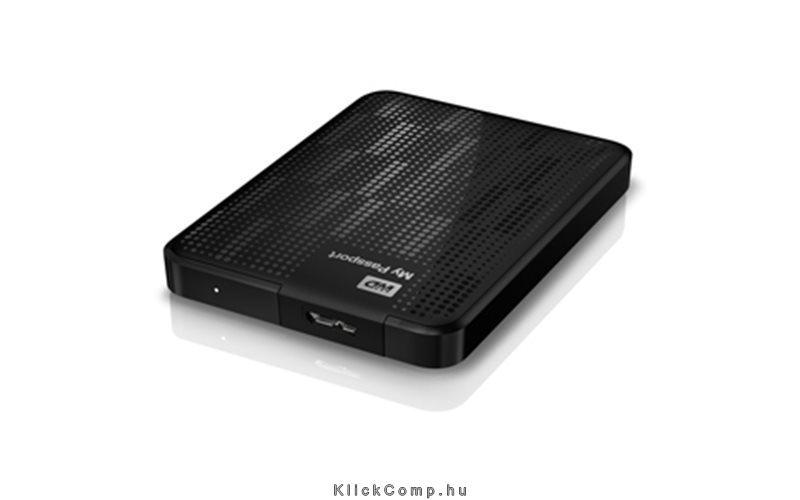 Western Digital 2TB MyPassport 2,5  Külső HDD USB3.0 Fekete fotó, illusztráció : WDBY8L0020BBK-EESN