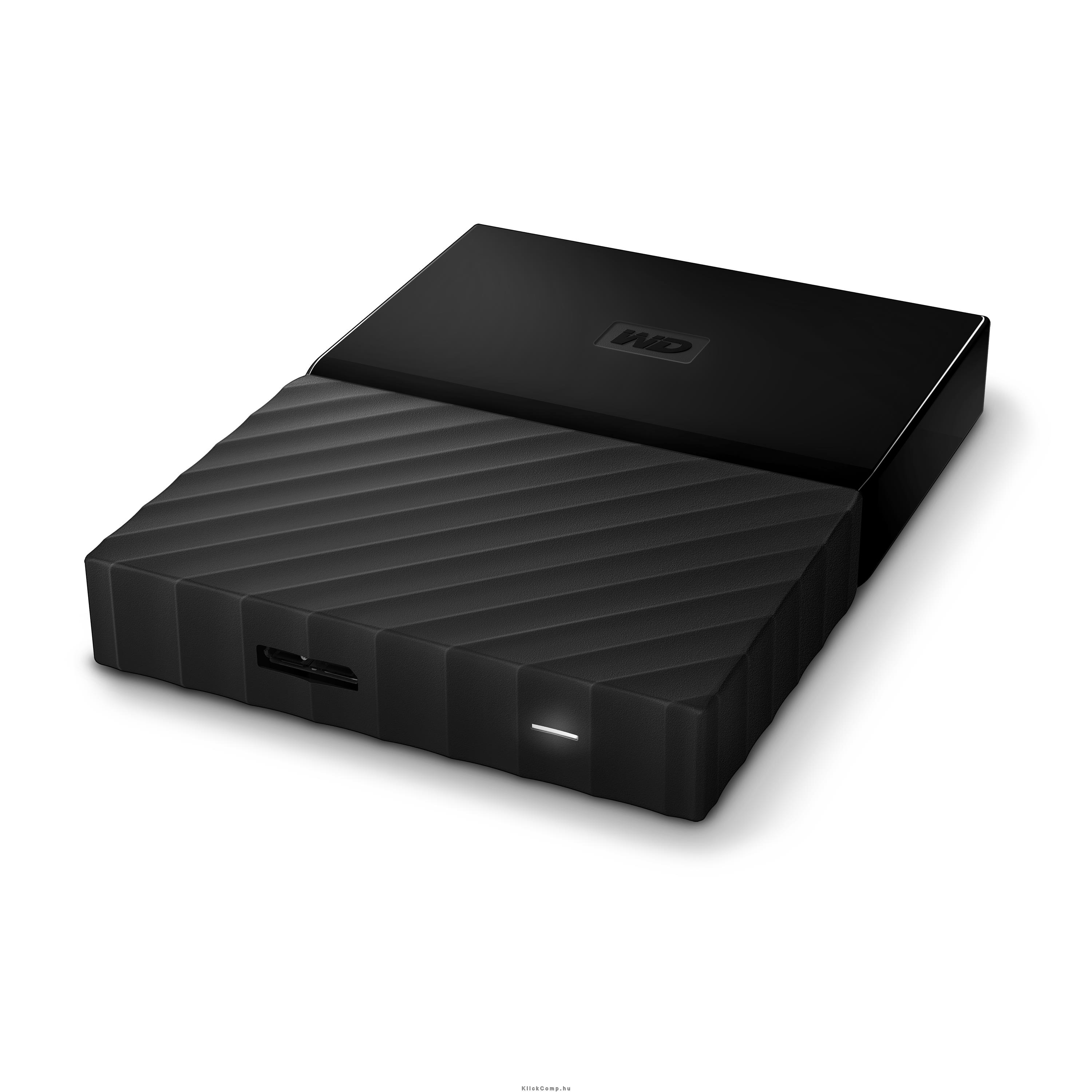 2TB külső HDD 2,5  WD My Passport NEW! Black fotó, illusztráció : WDBYFT0020BBK-WESN