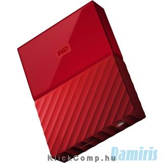2TB külső HDD 2,5  WD My Passport NEW! Red fotó, illusztráció : WDBYFT0020BRD-WESN