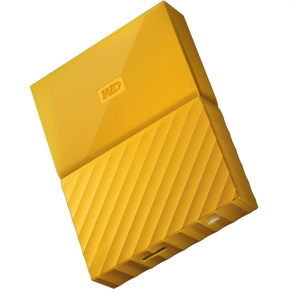 2TB külső HDD 2,5  WD My Passport NEW! Yellow fotó, illusztráció : WDBYFT0020BYL-WESN