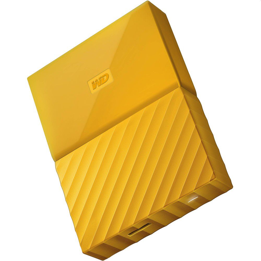 2TB külső HDD 2,5  WD My Passport NEW! Yellow fotó, illusztráció : WDBYFT0020BYL-WESN