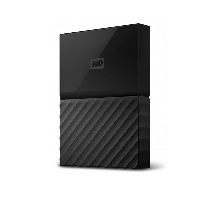 4TB külső HDD 2,5  USB3.0 WD My Passport 5400rpm 64MB Fekete fotó, illusztráció : WDBYFT0040BBK