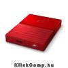 4TB külső HDD 2,5" Western Digital My Passport piros