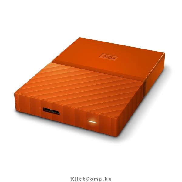 1TB külső HDD 2,5  Western Digital My Passport narancs fotó, illusztráció : WDBYNN0010BOR