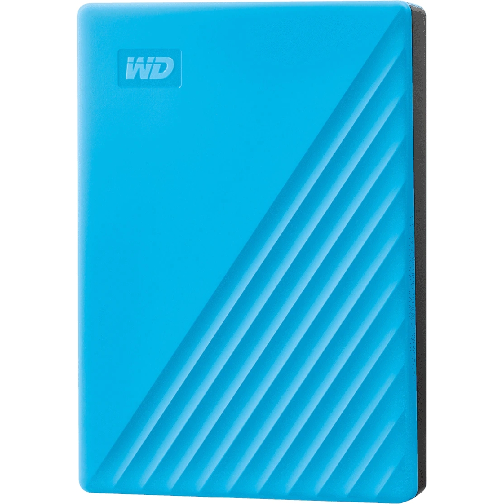 2TB külső HDD 2,5  USB3.2 Western Digital My Passport Kék fotó, illusztráció : WDBYVG0020BBL