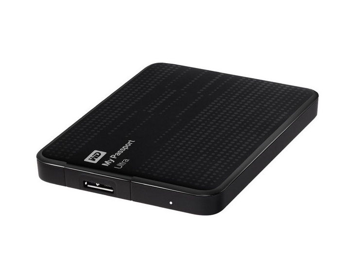 1TB külső HDD 2,5  Western Digital My Passport Ultra fekete fotó, illusztráció : WDBZFP0010BBK