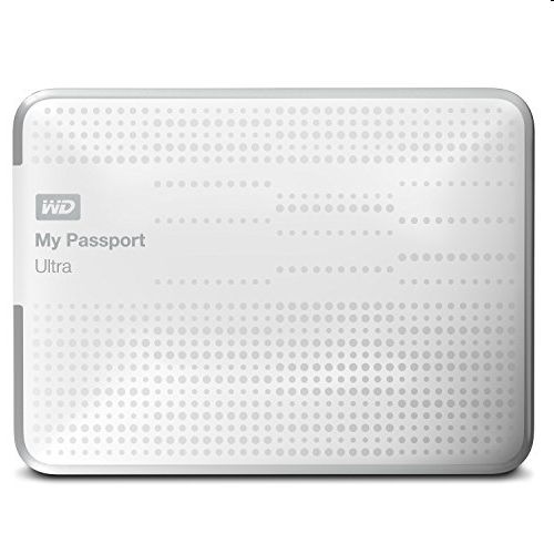 1TB külső HDD 2,5  Western Digital My Passport Ultra fehér fotó, illusztráció : WDBZFP0010BWT