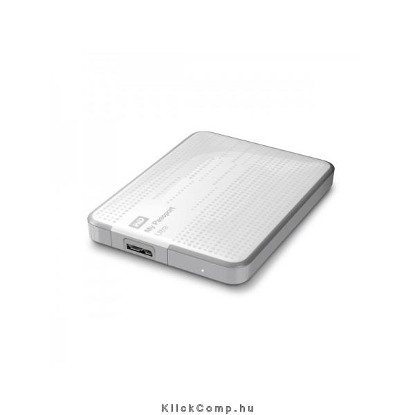 1TB külső HDD 2,5  USB3.0 fehér Western Digital My Passport Ultra winchester fotó, illusztráció : WDBZFP0010BWT-EESN