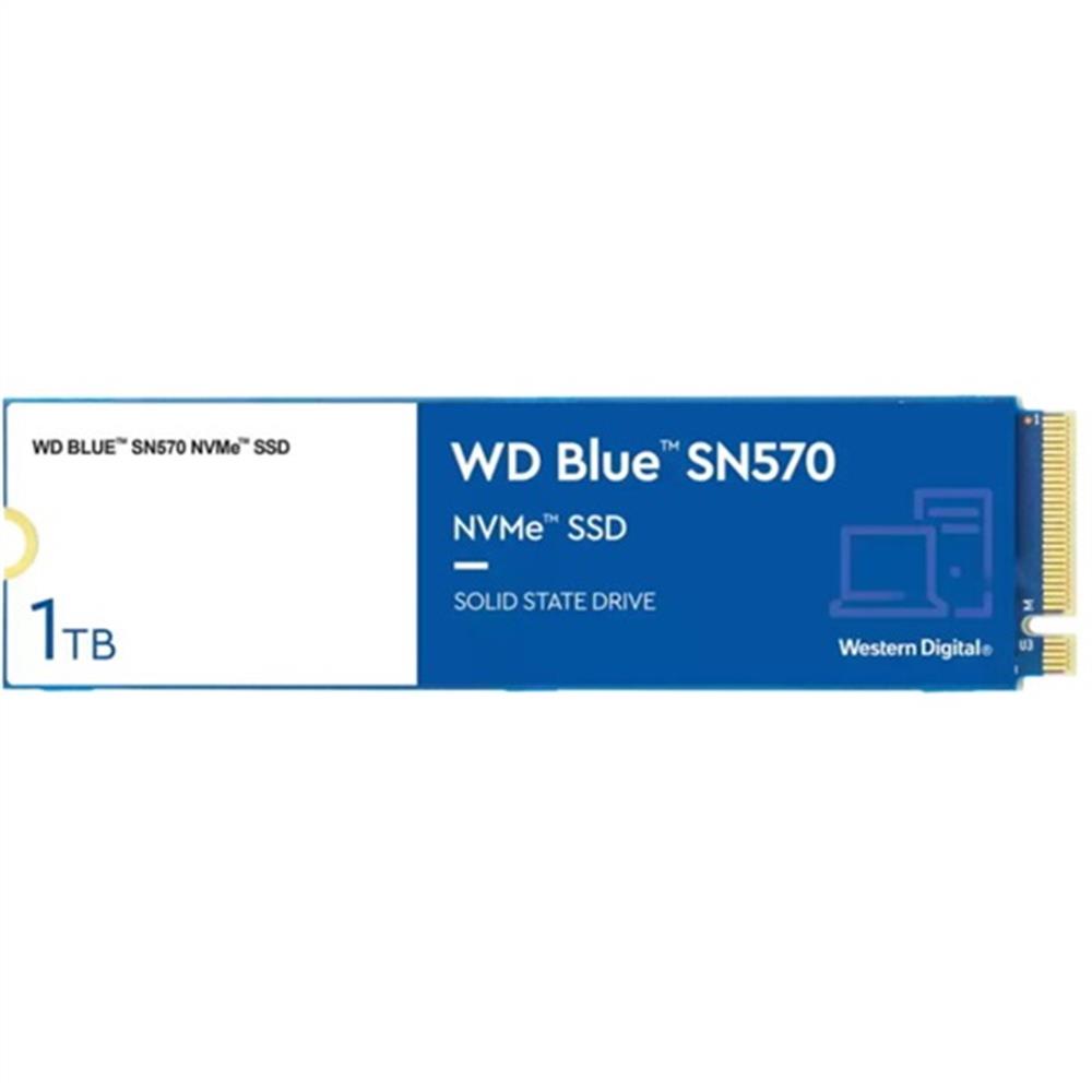 1TB SSD M.2 Western Digital Blue SN570 fotó, illusztráció : WDS100T3B0C